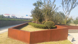 临淄耐候钢挡土墙